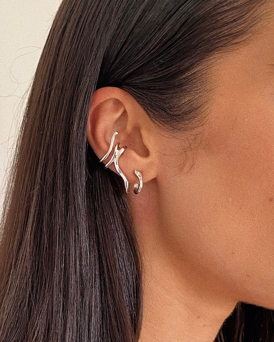 Remi Ear Cuff Silver