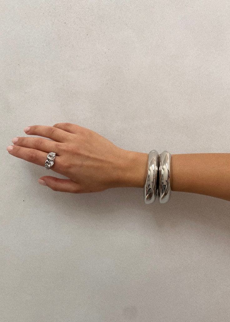 Lulu Bangle Silver