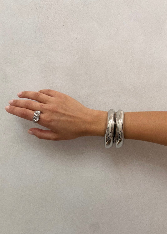 Lulu Bangle Silver