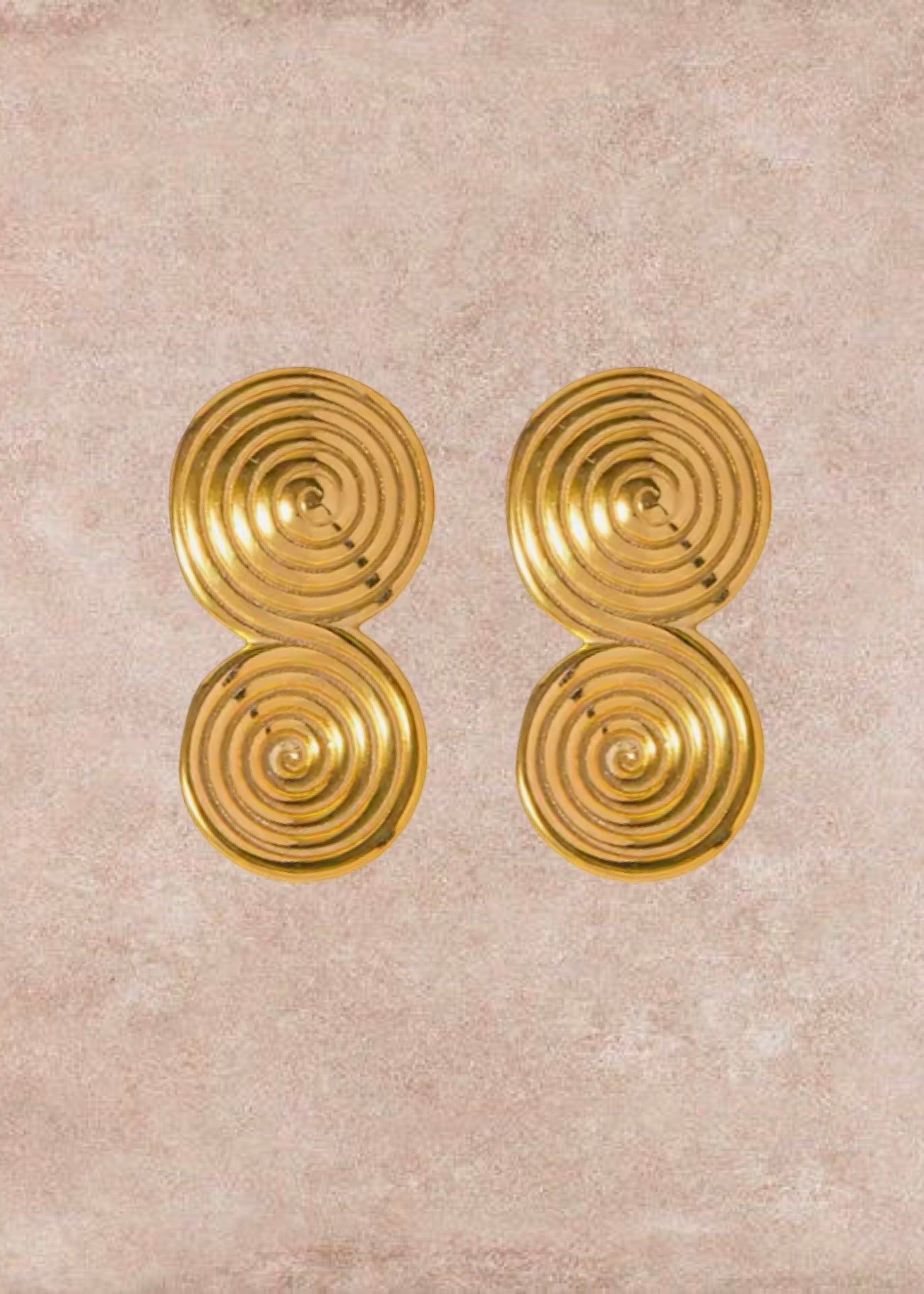 Whirl Earring Gold